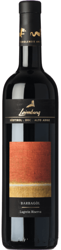 29,95 € Бесплатная доставка | Красное вино Laimburg Barbagòl D.O.C. Alto Adige Трентино-Альто-Адидже Италия Lagrein бутылка 75 cl