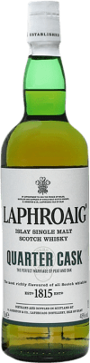 65,95 € Envio grátis | Whisky Single Malt Laphroaig Quarter Cask Islay Reino Unido Garrafa 70 cl