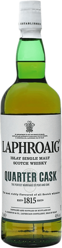65,95 € Spedizione Gratuita | Whisky Single Malt Laphroaig Quarter Cask — Botte Islay Regno Unito 70 cl
