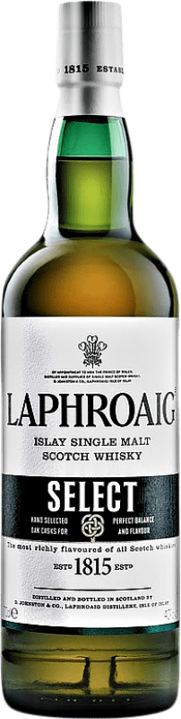 49,95 € Envio grátis | Whisky Single Malt Laphroaig Seleção Islay Reino Unido 70 cl