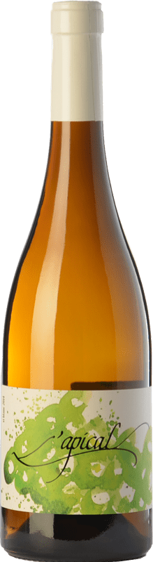 12,95 € Бесплатная доставка | Белое вино L'Apical Macabeu старения Испания Macabeo бутылка 75 cl