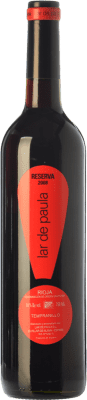 17,95 € Бесплатная доставка | Красное вино Lar de Paula Резерв D.O.Ca. Rioja Ла-Риоха Испания Tempranillo бутылка 75 cl