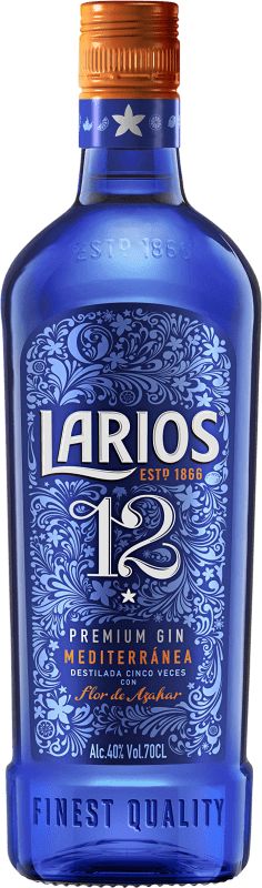 19,95 € Envio grátis | Gin Larios 12 Espanha Garrafa 70 cl