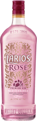 21,95 € Kostenloser Versand | Genever Gin Larios Rosé Spanien 70 cl Fresa — Erdbeere