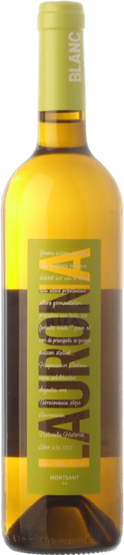 13,95 € Spedizione Gratuita | Vino bianco Celler Laurona Blanc D.O. Montsant Catalogna Spagna Grenache Bianca Bottiglia 75 cl