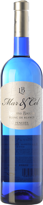 8,95 € Envio grátis | Vinho branco Lavernoya Mar & Cel Lácrima Baccus Blanc de Blancs Jovem D.O. Penedès Catalunha Espanha Macabeo, Xarel·lo, Chardonnay Garrafa 75 cl