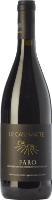 27,95 € Free Shipping | Red wine Le Casematte D.O.C. Faro Sicily Italy Nero d'Avola, Nerello Mascalese, Nerello Cappuccio, Nocera Bottle 75 cl