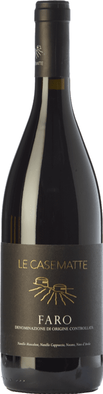 29,95 € Envoi gratuit | Vin Rouge Le Casematte D.O.C. Faro Sicile Italie Nero d'Avola, Nerello, Nocera Bouteille 75 cl