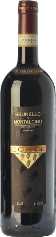82,95 € Envío gratis | Vino tinto Le Chiuse D.O.C.G. Brunello di Montalcino Toscana Italia Sangiovese Botella 75 cl