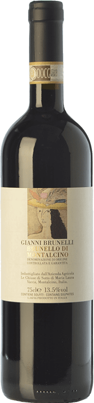 82,95 € Spedizione Gratuita | Vino rosso Le Chiuse di Sotto D.O.C.G. Brunello di Montalcino Toscana Italia Sangiovese Bottiglia 75 cl