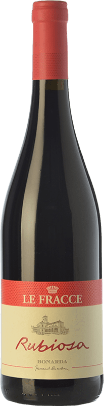 12,95 € 免费送货 | 红酒 Le Fracce Rubiosa D.O.C. Oltrepò Pavese 伦巴第 意大利 Croatina 瓶子 75 cl