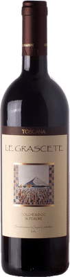 38,95 € Envío gratis | Vino Tinto Le Grascete D.O.C. Bolgheri Toscana Italia Cabernet Sauvignon, Cabernet Franc 75 cl