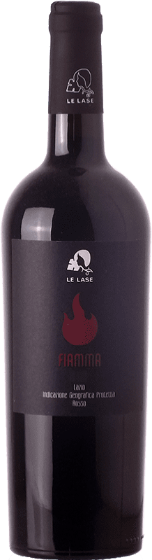 10,95 € Free Shipping | Red wine Le Lase Fiamma I.G.T. Lazio Lazio Italy Merlot Bottle 75 cl