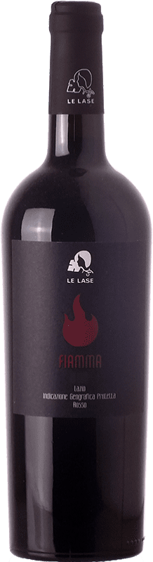 11,95 € Бесплатная доставка | Красное вино Le Lase Fiamma I.G.T. Lazio Лацио Италия Merlot бутылка 75 cl