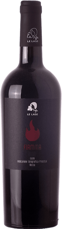 11,95 € Free Shipping | Red wine Le Lase Fiamma I.G.T. Lazio Lazio Italy Merlot Bottle 75 cl