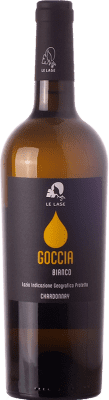 12,95 € Envío gratis | Vino Blanco Le Lase Goccia I.G.T. Lazio Lazio Italia Chardonnay 75 cl