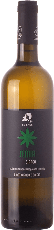 8,95 € Kostenloser Versand | Weißwein Le Lase Semia I.G.T. Lazio Latium Italien Pinot Grau, Weißburgunder Flasche 75 cl