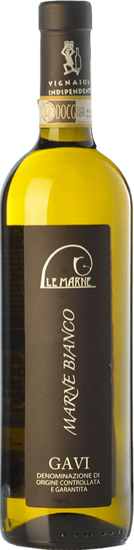 14,95 € Envío gratis | Vino blanco Le Marne Marne Bianco D.O.C.G. Cortese di Gavi Piemonte Italia Cortese Botella 75 cl