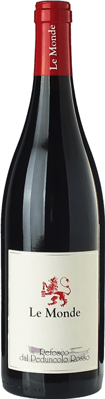 13,95 € Envío gratis | Vino Tinto Le Monde Refosco D.O.C. Friuli Grave Friuli-Venezia Giulia Italia Riflesso 75 cl