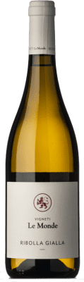13,95 € Envío gratis | Vino Blanco Le Monde D.O.C. Friuli Grave Friuli-Venezia Giulia Italia Rhoditis 75 cl