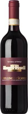 11,95 € Envío gratis | Vino tinto Le Pupille D.O.C.G. Morellino di Scansano Toscana Italia Garnacha, Sangiovese, Malvasía Negra Botella 75 cl