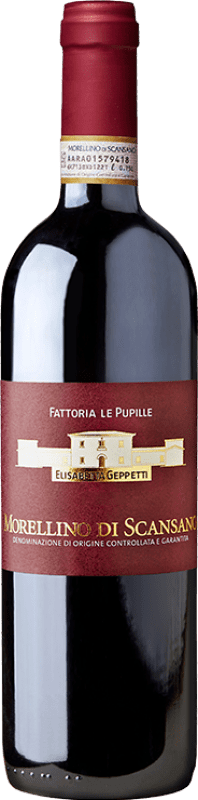 14,95 € Kostenloser Versand | Rotwein Le Pupille D.O.C.G. Morellino di Scansano Toskana Italien Garnacha — Grenache, Malvasia, Sangiovese Flasche 75 cl