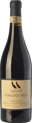 101,95 € Бесплатная доставка | Красное вино Le Salette Pergole Vece D.O.C.G. Amarone della Valpolicella Венето Италия Corvina — Корвина, Rondinella — Рондинелла, Corvinone — Корвиноне, Oseleta — Оселета, Croatina — Кроатина 75 cl
