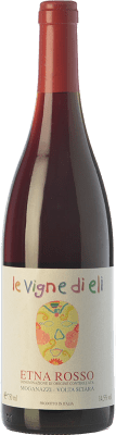 49,95 € Kostenloser Versand | Rotwein Le Vigne di Eli Moganazzi D.O.C. Etna Sizilien Italien Nerello 75 cl