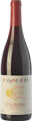 47,95 € Envio grátis | Vinho tinto Le Vigne di Eli Rosso Pignatuni D.O.C. Etna Sicília Itália Nerello Mascalese, Nerello Cappuccio Garrafa 75 cl