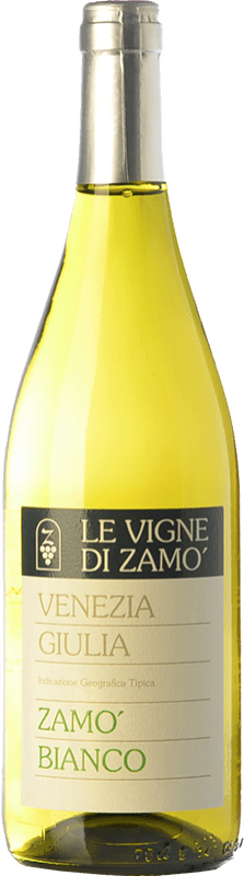 9,95 € Free Shipping | White wine Zamò Bianco I.G.T. Friuli-Venezia Giulia Friuli-Venezia Giulia Italy Riesling, Pinot Grey, Sauvignon, Ribolla Gialla, Friulano Bottle 75 cl