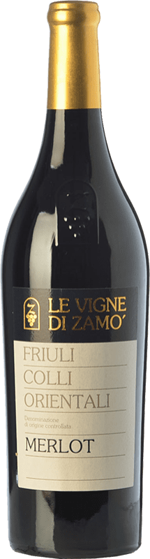 19,95 € Envoi gratuit | Vin Rouge Zamò D.O.C. Colli Orientali del Friuli Frioul-Vénétie Julienne Italie Merlot 75 cl
