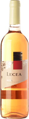 4,95 € Envio grátis | Vinho rosé Lecea Clarete Jovem D.O.Ca. Rioja La Rioja Espanha Grenache, Viura Garrafa 75 cl