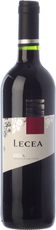 4,95 € Бесплатная доставка | Красное вино Lecea Молодой D.O.Ca. Rioja Ла-Риоха Испания Tempranillo бутылка 75 cl