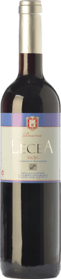 11,95 € Envio grátis | Vinho tinto Lecea Reserva D.O.Ca. Rioja La Rioja Espanha Tempranillo Garrafa 75 cl