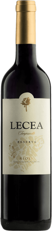 22,95 € Бесплатная доставка | Красное вино Lecea Резерва D.O.Ca. Rioja Ла-Риоха Испания Tempranillo — Темпранильо 75 cl