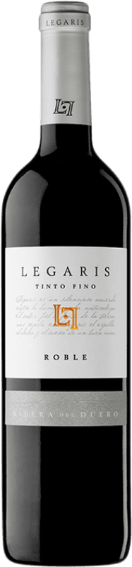 9,95 € 送料無料 | 赤ワイン Legaris オーク D.O. Ribera del Duero カスティーリャ・イ・レオン スペイン Tempranillo ボトル 75 cl