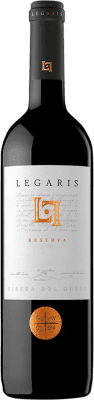33,95 € Spedizione Gratuita | Vino Rosso Legaris Riserva D.O. Ribera del Duero Castilla y León Spagna Tempranillo 75 cl