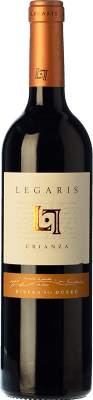 19,95 € 送料無料 | 赤ワイン Legaris 高齢者 D.O. Ribera del Duero カスティーリャ・イ・レオン スペイン Tempranillo, Cabernet Sauvignon ボトル 75 cl