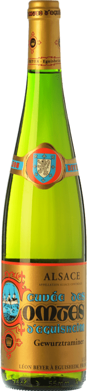 78,95 € Бесплатная доставка | Белое вино Léon Beyer Comtes d'Éguisheim A.O.C. Alsace Эльзас Франция Gewürztraminer — Гевюрцтраминер 75 cl