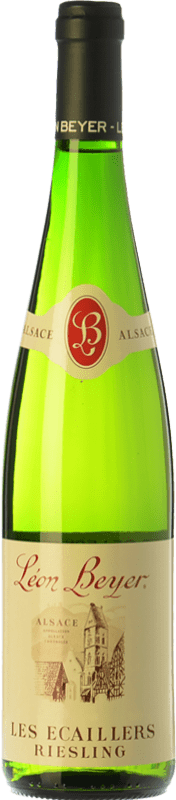 63,95 € Envio grátis | Vinho branco Léon Beyer Les Écaillers A.O.C. Alsace Alsácia França Riesling Garrafa 75 cl