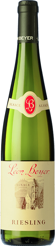 25,95 € Envio grátis | Vinho branco Léon Beyer A.O.C. Alsace Alsácia França Riesling Garrafa 75 cl