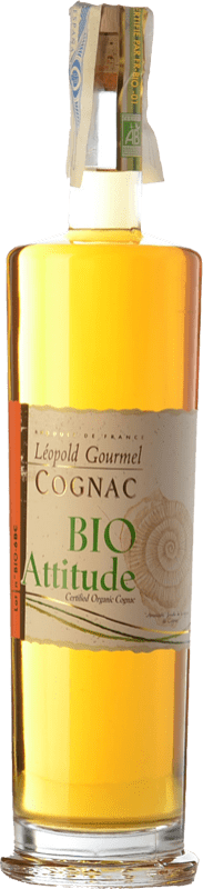 33,95 € Free Shipping | Cognac Léopold Gourmel Bio Attitude A.O.C. Cognac France Bottle 70 cl