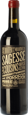 32,95 € Free Shipping | Red wine Les Cousins La Sagesse Aged D.O.Ca. Priorat Catalonia Spain Grenache, Carignan Bottle 75 cl