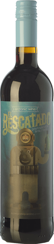 12,95 € 免费送货 | 红酒 Leyenda del Páramo El Rescatado 年轻的 D.O. León 卡斯蒂利亚莱昂 西班牙 Prieto Picudo 有机 瓶子 75 cl