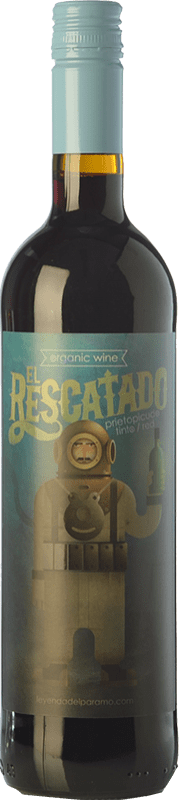 11,95 € 免费送货 | 红酒 Leyenda del Páramo El Rescatado 年轻的 D.O. Tierra de León 卡斯蒂利亚莱昂 西班牙 Prieto Picudo 瓶子 75 cl