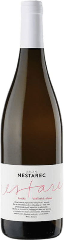 31,95 € Бесплатная доставка | Белое вино Milan Nestarec Antika Podfuck I.G. Moravia Moravia Чехия Pinot Gris — Пино Гри Eco — Эко Био Органический 75 cl