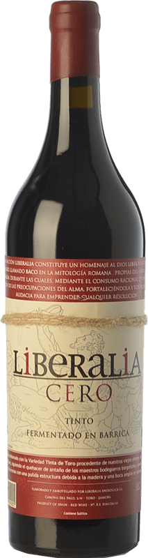 11,95 € Free Shipping | Red wine Liberalia Cero Crianza D.O. Toro Castilla y León Spain Tinta de Toro Bottle 75 cl