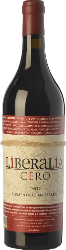 27,95 € Бесплатная доставка | Красное вино Liberalia Cero Crianza — Крианса D.O. Toro Кастилия-Леон Испания Tinta de Toro 75 cl