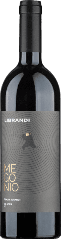 27,95 € Бесплатная доставка | Красное вино Librandi Magno Megonio I.G.T. Val di Neto Calabria Италия Magliocco — Мальокко 75 cl