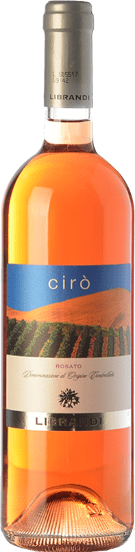 10,95 € Kostenloser Versand | Rosé-Wein Librandi Rosato D.O.C. Cirò Kalabrien Italien Gaglioppo Flasche 75 cl